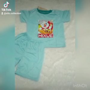 SETELAN BAJU MIXUE ANAK LAKI-LAKI PEREMPUAN\\SETELAN BAJU MIXUE PENDEK