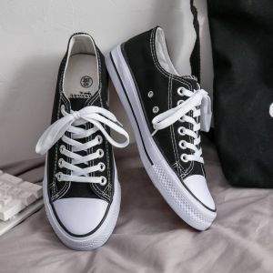 JIFANPAUL | Versatile Big Size Low Top Classic Couple Student Trendy Canvas Shoes