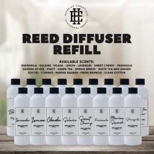 Hezekiah Reed diffuser refill Hotel and Spa Scent home fragrance with 5pcs reed sticks room fragrance bathroom fragrance