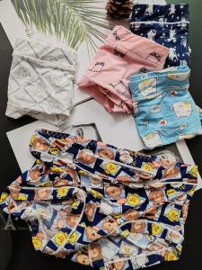 กางเกงชั้นในผ้าไหมน้ำแข็งลายเสือดาวเซ็กซี่ระบายอากาศได้ดี ทรงเอวกลาง ทรงเอวสูง ไร้ตะเข็บ สำหรับผู้หญิง