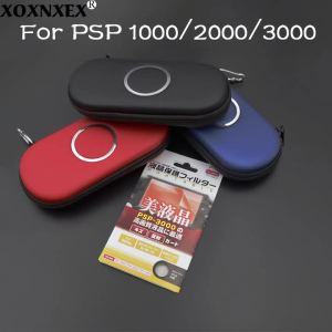 1set Hard EVA Protective Case Travel Storage Bag with HD Screen Protector For PSP1000/ 2000/3000 Game Console