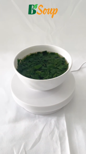 1 hộp/ 5 viên canh ăn liền Rau Ngót Tôm Bằm sấy thăng hoa thực phẩm tiện lợi nhanh chóng B Soup