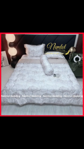 🕎LYOCELL 120S🕎 Bộ Chăn Ga Gối Lyocell 120S Cao Cấp Nằm Thoáng Mát Chần Bông Lông Vũ _ Nemtot Bedding