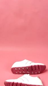 NARA WHITE PINK |ManNeedMe x NAZ| Sepatu Anak Perempuan Sepatu Sekolah Anak Cewek Sneakers Wanita Casual