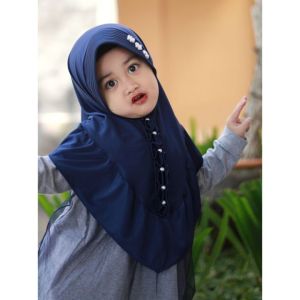 KERUDUNG ANAK DASI MUTIARA - JILBAB ANAK 3TAHUN - HIJAB 4TAHUN 6TAHUN