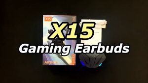 MOCHO Headset Bluetooth Full Bass Gaming TWS X15 Bluetooth V5.1 LED Smart Display Headset Nirkabel