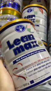 Sữa LeanMax Adult Lon 900g Dinh dưỡng hồi phục sức khỏe cho người bệnh người cao tuổi
