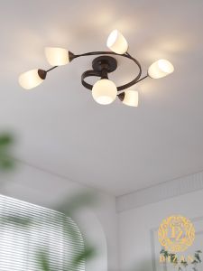 DIZAN | American Vintage Countryside Bedroom Ceiling Light