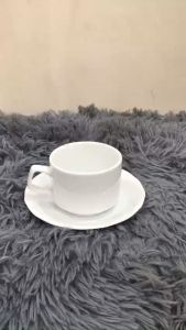 BỘ TÁCH TRÀ - DĨA LÓT 160 ML - GỐM SỨ MINH LONG I - HÀNG VIỆT NAM CHẤT LƯỢNG CAO