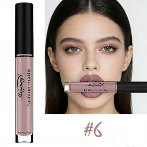 Bare Color Lip Clay Gray Purple Matte Velvet Lipstick Longlasting Blood Red Black Gothic Lipgloss