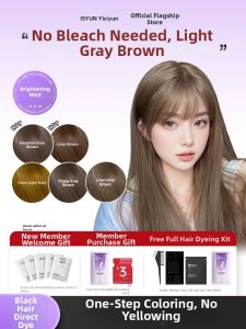 Plant-based No Bleach Hair Dye Brown EISANSUN