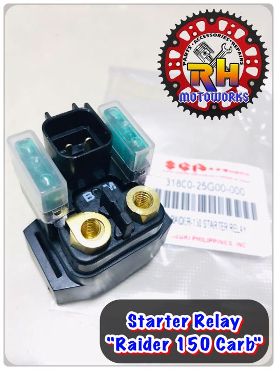 Starter Relay for Raider 150 Carb (SGP) SUZUKI GENUINE PARTS Lazada PH