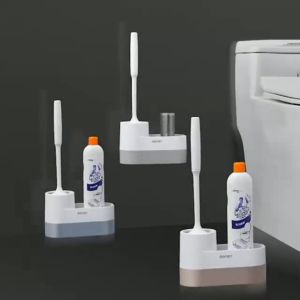 Chổi cọ rửa nhà vệ sinh chổi nhà tắm cọ toilet OENON cao cấp siêu sạch kiểu treo tường đa năng kèm miếng dán
