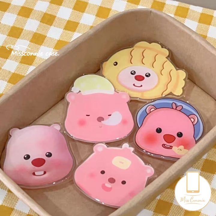 Missconnie giá đỡ Hải Ly nhỏ kiểu Hàn Quốc hoạt hình dễ thương Loopy giá đỡ cầm kê điện thoại lười thông dụng giá đỡ cầm hỗ trợ Giá đỡ dạng nhẫn có thể gập lại | Lazada.vn