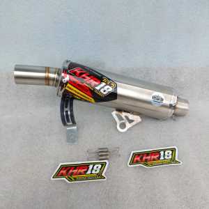 Silencer Knalpot Samlong KHR18 Stainles Silincer only inlet 38