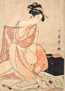 Japanese Vintage Geisha Poster Japan Women Traditional Art Culture Ukiyo-e Style Pictures Print Canvas Painting Home Room Decor