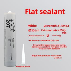 CUTORIN | Sealant Adhesive for Car Doors No Gasket Silicone Rubber Flat Sealing Agent Insulation Heat Resistant Waterproof