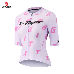 x-tiger | X-TIGER Áo Đi Xe Đạp Ngắn Tay Dành Cho Nữ Thoáng Khí Mùa Hè Áo Đi Xe Đạp MTB Áo Đi Xe Đạp Đường Trường Có Túi Nhanh Khô Chống Mồ Hôi