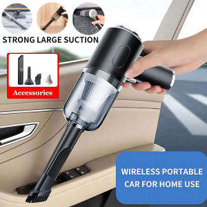 Wireless Handheld Vacuum Cleaner Portable Vehicles Strong Suction Cordless Handheld Wet and Dry Cleaner for Household 2026