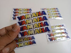 STIKER EMBLEM YAMAHA TIMBUL KUALITAS TERBAIK