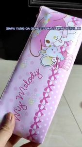 PENSIL BAG MOTIF KARTUN SANLI | TEMPAT PENSIL LUCU | KOTAK PENSIL CASE RESLETING | TEMPAT PULPEN | PULPEN BAG | PERLENGKAPAN SEKOLAH