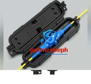 【COD】FTTH Fiber Cable Protective Box Waterproof SC coupler Connector Cover Heat Shrink Tube Case