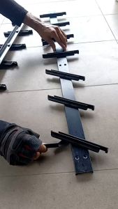 Louver Window 6/7/8 Layers Aluminum window Blade Daun Black Silver Brown Color Window Naco Metal Louvres / Nako Tingkap / 百叶窗那哥