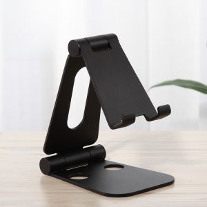 Earise | Aluminum Alloy Lazy Phone Holder Foldable Stand For Watching TV Desktop Multi-Functional Portable Live Broadcast Goddess Style