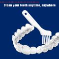 4Pcs/Set Orthodontic Aligner Chewies Teeth Removal Tool Set Silicone Tray Seaters Braces Hook Tools Dental Brace Extractor Kit. 