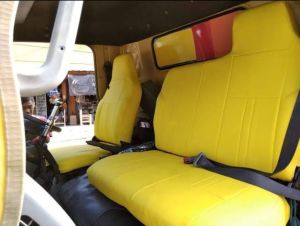 Sarung jok mobil truck mitsubishi RagasaKepala Petak Ps100/110/120 ( Sofa Variasi )