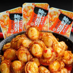 Spicy Garlic Scallops Ready-to-eat Snack