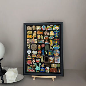 Magnetic Creative Blackboard Fridge Magnet Display Board Erasable Decorative Frame Coffee Shop Desktop Ornament