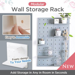 🇸🇬 Pegboard Organizer PRO | Phone Holder & Shelf Accessories / Pegboard Organizer Modular Wall Shelf For Storage Display