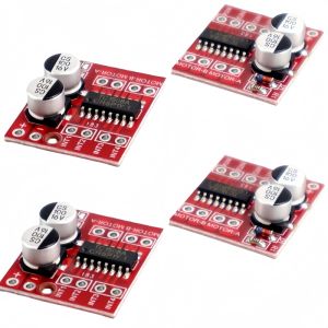 4pcs Mini L298N DC Motor Drive Board Module 2-way PWM Dual H-Bridge Motor Drive Board