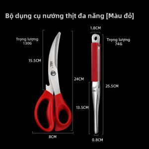 AKL | Kéo Bếp Đa Năng Cắt Xương và Dùng Để Phục Vụ