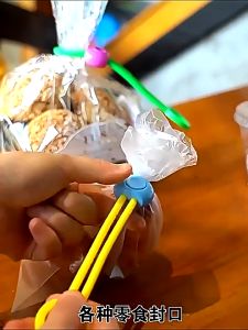 Klip Penyegel Makanan Tali Pengikat Sealer Kantong Plastik Makanan
