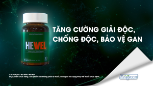 [Hộp 30v] Viên Uống Bảo Vệ Gan HEWEL Ecogreen Hỗ Trợ Tăng Khả Năng Thải Độc Gan Và Tiêu Hóa hàng chính hãng made in USA