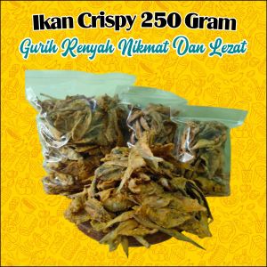 Ikan Goreng Crispy Gurih Kriuk Renyah Termurah Makanan Ringan Snack Fish Terlaris Nikmat Lezat Halal
