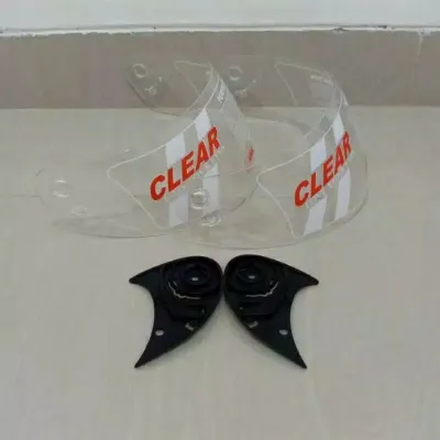 Kaca helm/ visor helm full face BMC MDS GM TRX standar Honda (gratis rachet helm