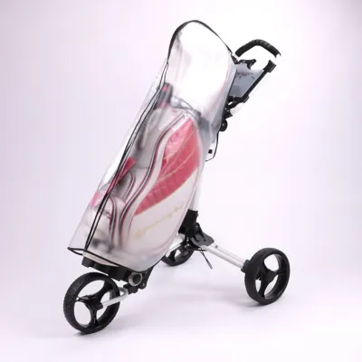 Transparent Golf Dustproof Rainproof Cover Golf Raincoat Golf Bag Protection Cover Outdoor Travel Bag Cover Golf Equipment Bag