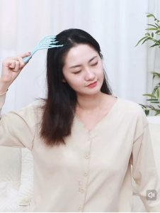 Head Massager 9 Finger Head Massage Spider Roller Ball Claw Massager Relax Wellness Head Massage for SPA Office Home