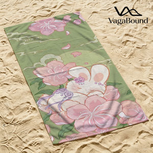 BILIBILI | Sakura Bunny Quick Drying Beach Towels Ultra Lightweight Fast-drying Super Absorbent It is a must-have item for summer