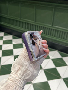 Ultra-thin Shatterproof Transparent Gradient Matte Full-body Mobile Phone Case for Xiaomi MixFlip2