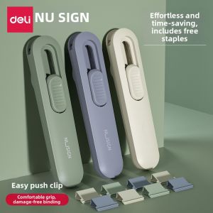 deli | Invisible Stapling Metal Small Clipper