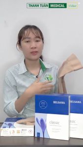 Vớ đùi chống giãn tính mạch Belsana Classic AG độ I - Nhập khẩu từ Đức có nhiều size S M L XL