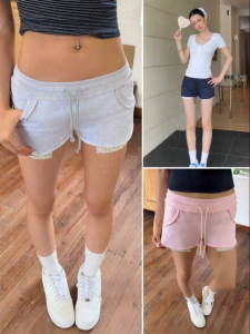 audwyn | Quần Short Màu Hỗn Hợp Dành Cho Mùa Hè