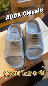 ADDA Classic รองเท้าแตะลำลองแบบสวมผู้หญิง-ชาย รุ่น 52201M1 (ไซส์ 6-11)