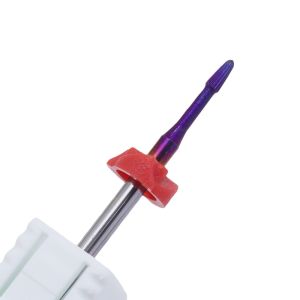 1Pcs Puple Plate Carbide Nail Drill Bits Professional Pedicure Manicure Tools for Acrylic Gel Nails Polishing and Cleaning Cutic