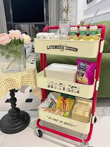 Multi-tier Mobile Storage Cart