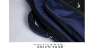 Gigbag Gitar Akustik Heavy Metal Fiber Series - Biru